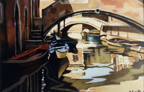 Roberto-Furlan-pittore-gondola